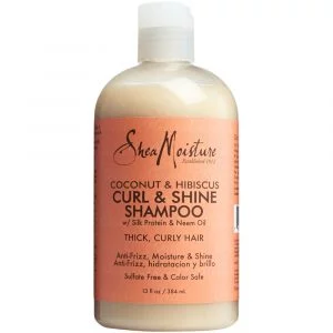 SheaMoisture Coconut & Hibiscus Curl & Shine Shampoo (13 oz.)