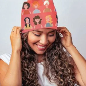 Nefertiti Maria Curly Hair - Fucsia