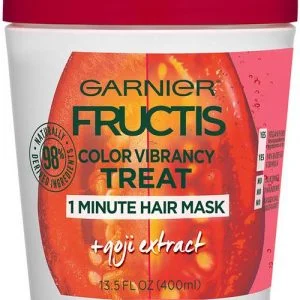 Garnier Fructis: Color Vibrancy Treat 1 Minute Hair Mask + Goji Extract (13,5 OZ - 400 mL)